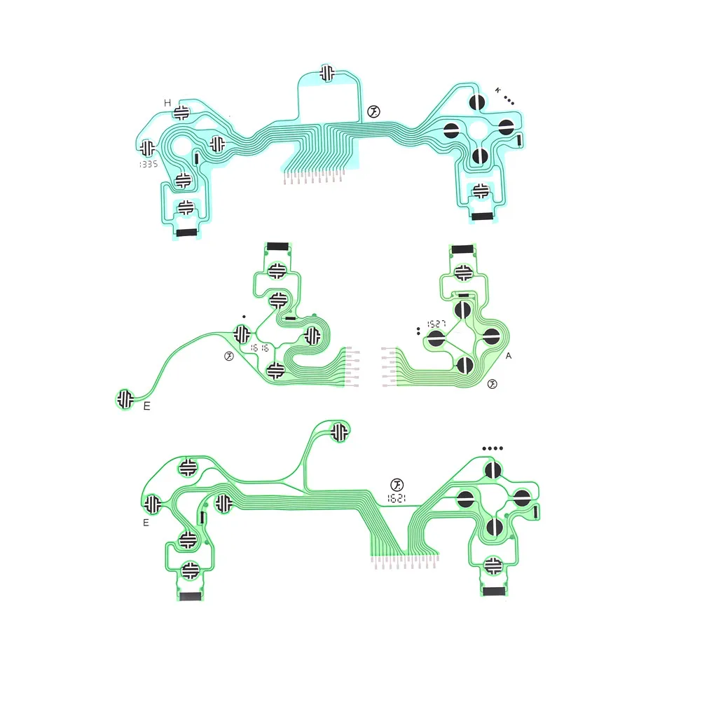 New Replacement Buttons Ribbon Circuit Board for PS4 Dualshock 4 Pro Slim Controller Conductive Film Keypad flex Cable PCB
New Replacement Buttons Ribbon Circuit Board for PS4 Dualshock 4 Pro Slim Controller Conductive Film Keypad flex Cable PCB