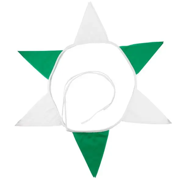 New16M 40 flags Green White Silk Bunting Banners Christmas Wedding Birthday Party Pennant Garland Flag Party Decoration Supplies
New16M 40 flags Green White Silk Bunting Banners Christmas Wedding Birthday Party Pennant Garland Flag Party Decoration Supplies