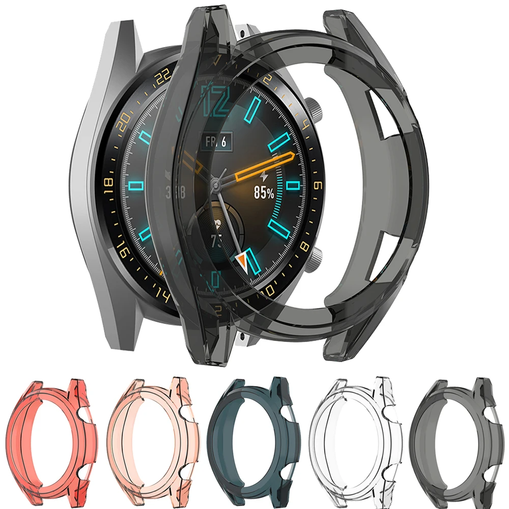 Silicone Shockproof Protective Case Cover For Huawei watch GT Active 46mm Smart Watch Soft TPU Protector Case Skin Shell Frame
Silicone Shockproof Protective Case Cover For Huawei watch GT Active 46mm Smart Watch Soft TPU Protector Case Skin Shell Frame