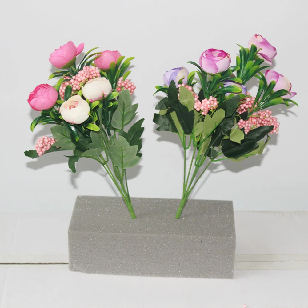 23.5*11.2*7.5cm Flower Brick Mud Florist Supplies Dry Form Flower Holder Oasis Water Absorption for Home Wedding Decoration
23.5*11.2*7.5cm Flower Brick Mud Florist Supplies Dry Form Flower Holder Oasis Water Absorption for Home Wedding Decoration