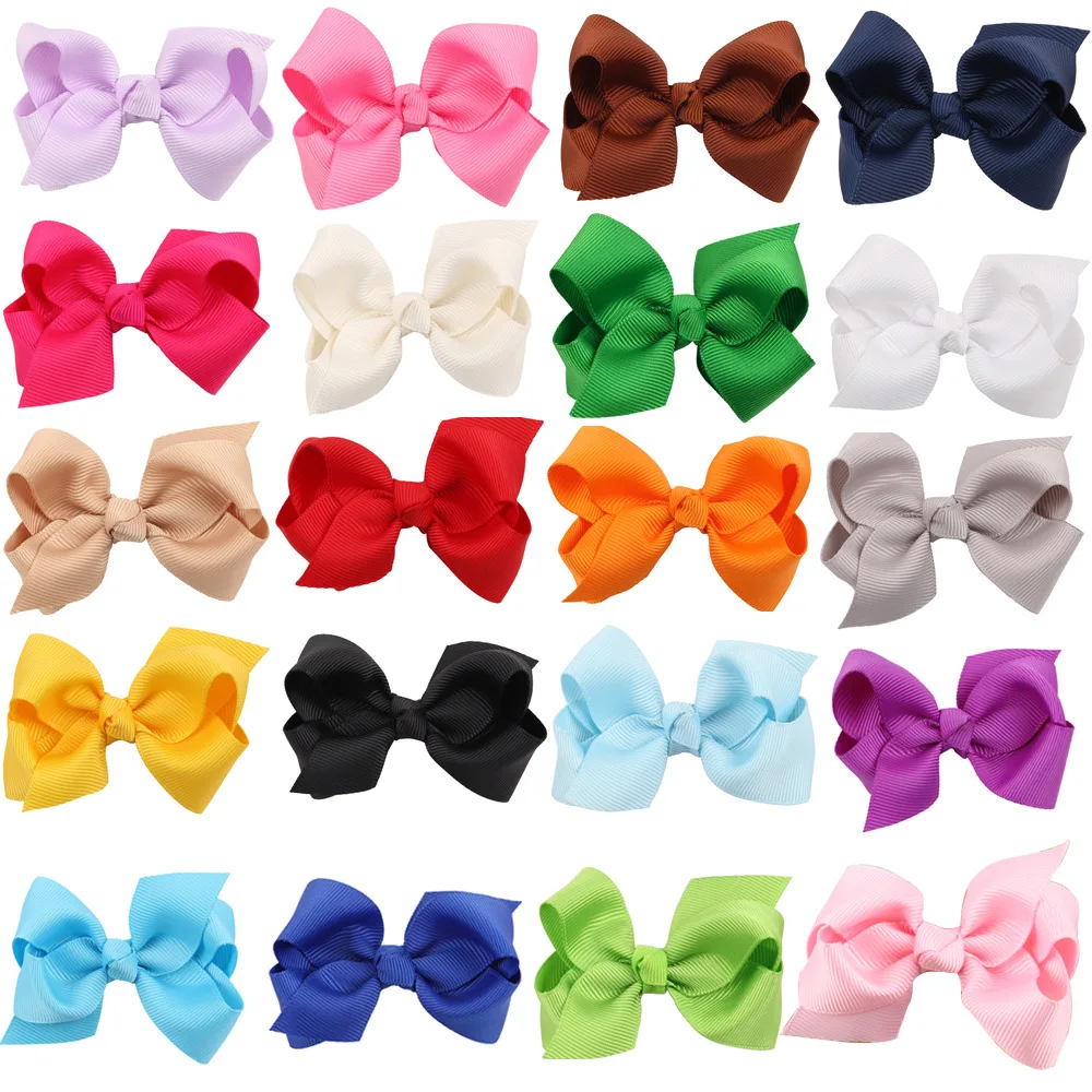 20Pcs/Lot 3inch Newborn Girls Ribbon Bows Hairpin Girl's Hairbows Boutique Hair Clip Headware Kids Hair Accessories
20Pcs/Lot 3inch Newborn Girls Ribbon Bows Hairpin Girl's Hairbows Boutique Hair Clip Headware Kids Hair Accessories