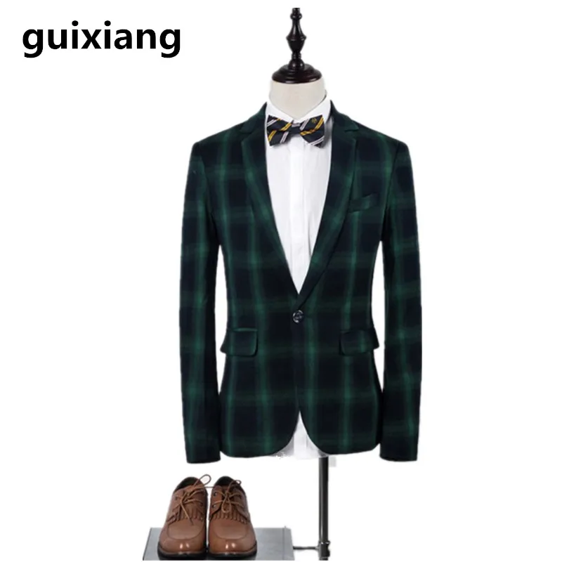 Free shipping 2017 spring new style Men's casual blazers men's high quality fashion plaid suits coat jacket men Leisure blazer
Free shipping 2017 spring new style Men's casual blazers men's high quality fashion plaid suits coat jacket men Leisure blazer