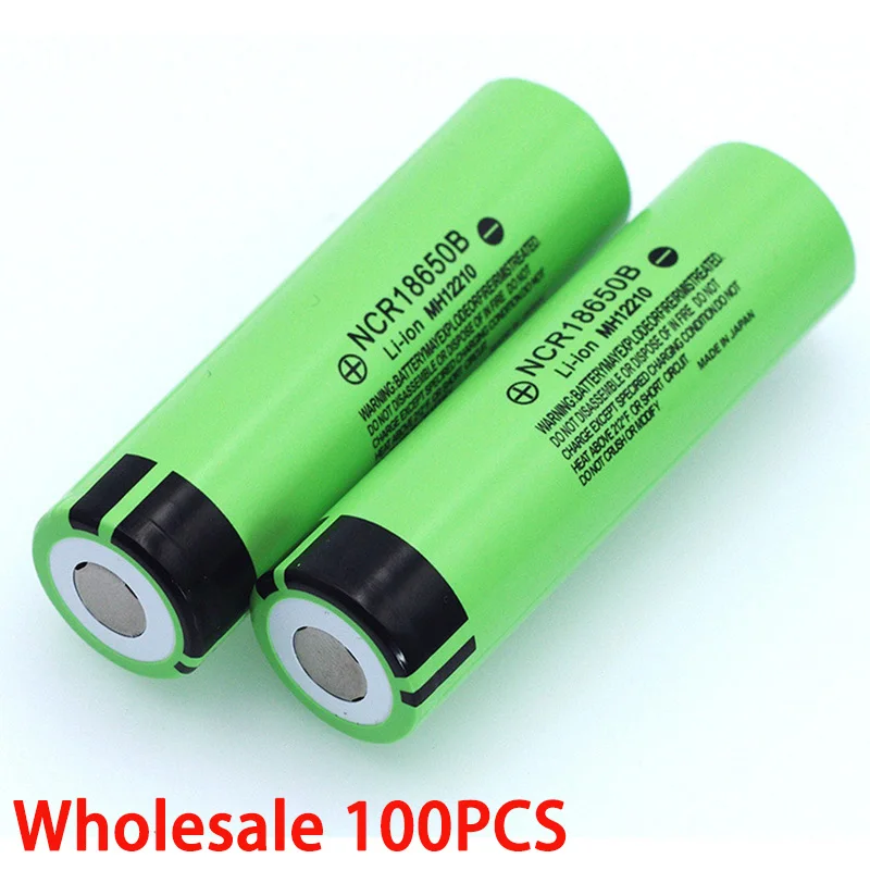 100price New Original NCR18650B 3.7v 3400mah 18650 Lithium Rechargeable Battery For Flashlight batteries wholesale
100price New Original NCR18650B 3.7v 3400mah 18650 Lithium Rechargeable Battery For Flashlight batteries wholesale