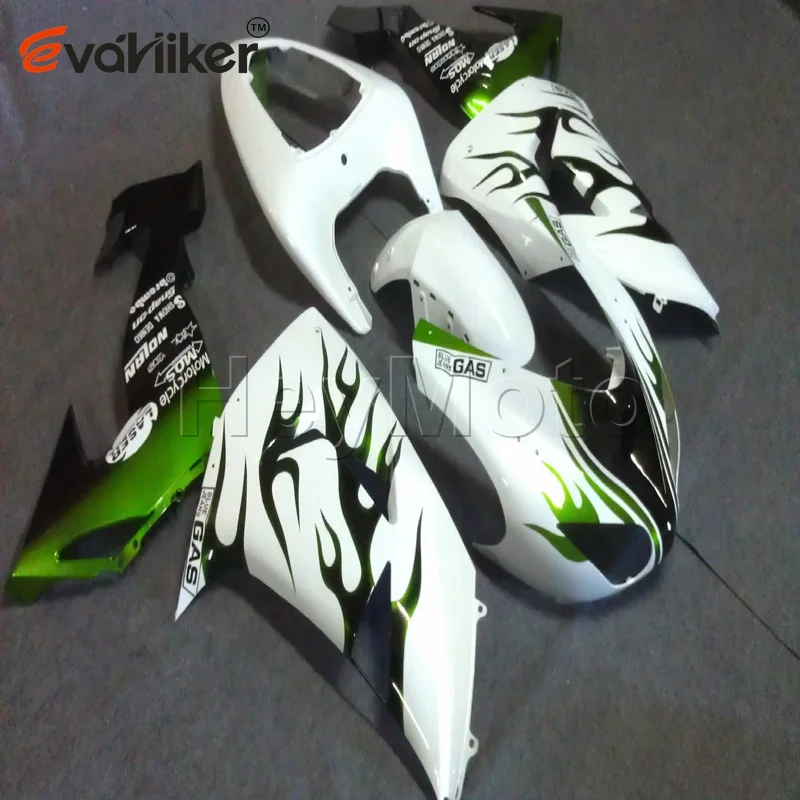 Motorcycle Fairing for ZX10R 2006 2007 green flames ZX 10R 06 07 ABS plastic Motorcycle cowl kit H2
Motorcycle Fairing for ZX10R 2006 2007 green flames ZX 10R 06 07 ABS plastic Motorcycle cowl kit H2