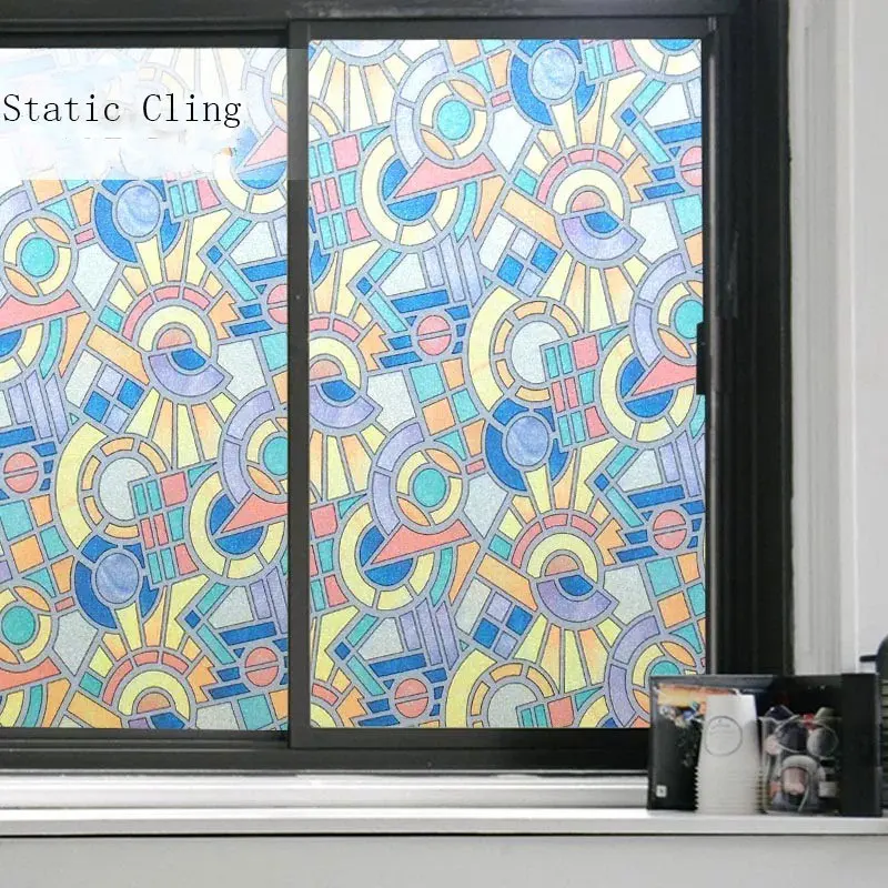 Retro Frosted glass window film sticker Rotating art privacy PVC film non-Adhesive Stained office door Decorative films 60*200cm
Retro Frosted glass window film sticker Rotating art privacy PVC film non-Adhesive Stained office door Decorative films 60*200cm