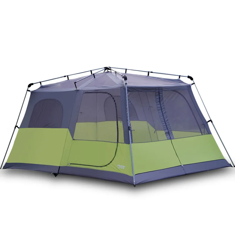Landwolf Two-bedroom automatic tent 4-5-8 people double-layer anti-rain beach multiplayer outdoor camping tent with big space
Landwolf Two-bedroom automatic tent 4-5-8 people double-layer anti-rain beach multiplayer outdoor camping tent with big space
