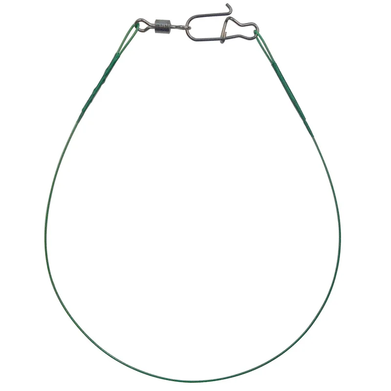 50pcs Green Nylon Coated Stainless Steel Fishing Line Wire Leaders 20cm 25cm Trace Fishing Steel Wire Test 13lb 20lb 26lb
50pcs Green Nylon Coated Stainless Steel Fishing Line Wire Leaders 20cm 25cm Trace Fishing Steel Wire Test 13lb 20lb 26lb
