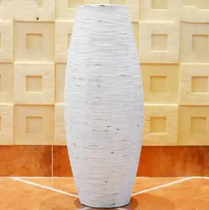 Chinese White & Brown Grey Bamboo Floor Vase Large Handcraft Big Home Decor Craft Flower Pot For Wedding Decoration Floor Vase
Chinese White & Brown Grey Bamboo Floor Vase Large Handcraft Big Home Decor Craft Flower Pot For Wedding Decoration Floor Vase