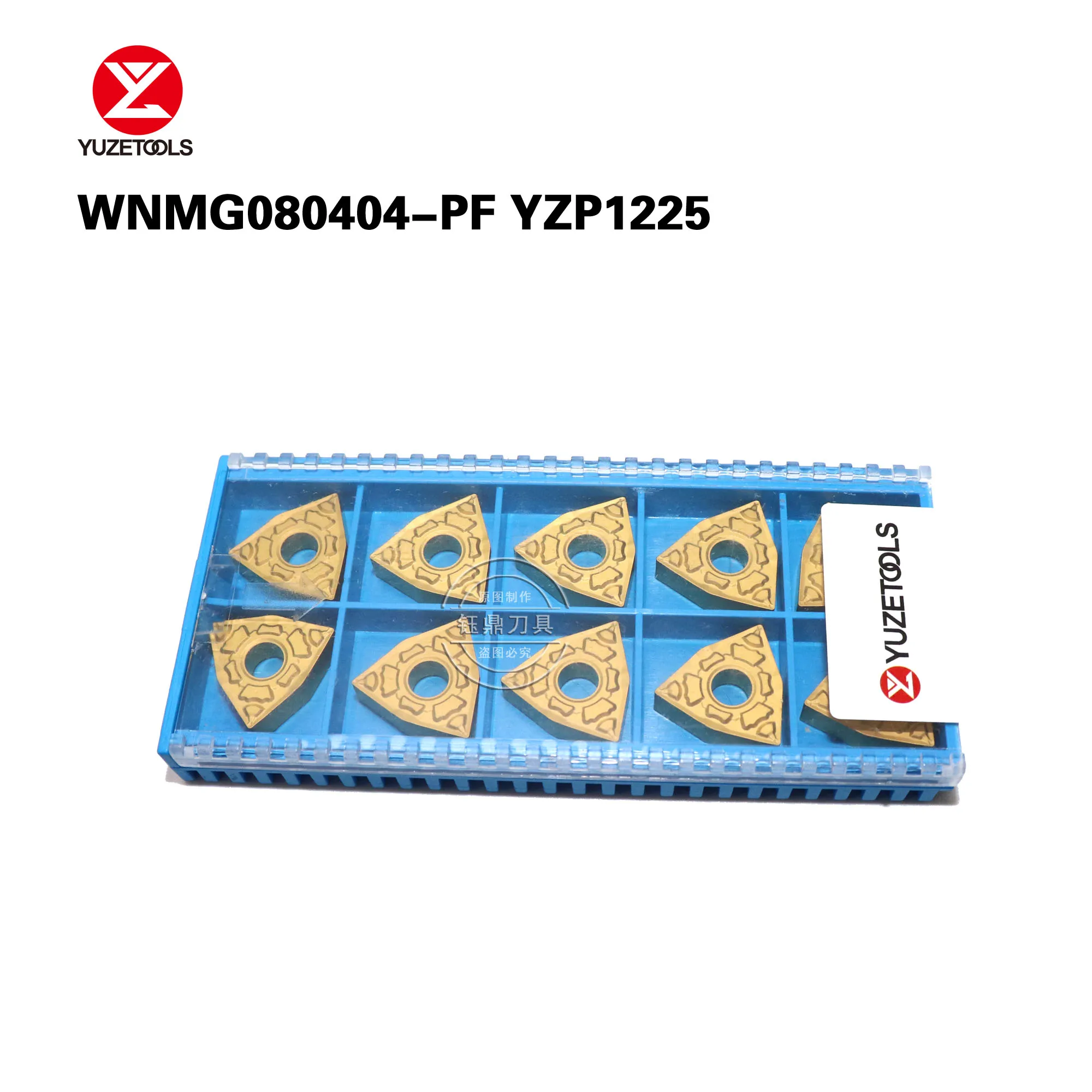 WNMG080404-PF YZP1225 External Turning Tools Carbide insert Lathe cutter Tool YUZETOOLS turning insert
WNMG080404-PF YZP1225 External Turning Tools Carbide insert Lathe cutter Tool YUZETOOLS turning insert