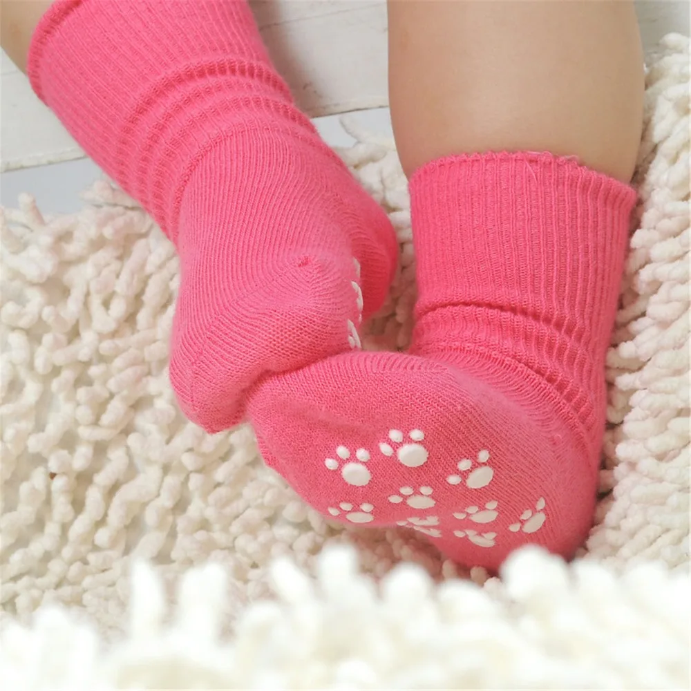 

New Born Candy Color Socks Anti Slip Cotton socks Sport Children Socks For 1-3 Years Girls Boys Unisex Toddler Kid Socks SK104