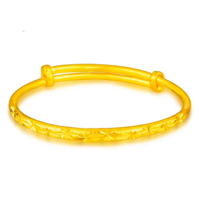 Classic Children's Bangle Yellow Gold Filled Star Carved Kids Adjustable Bangle Bracelet 50mm
Classic Children's Bangle Yellow Gold Filled Star Carved Kids Adjustable Bangle Bracelet 50mm