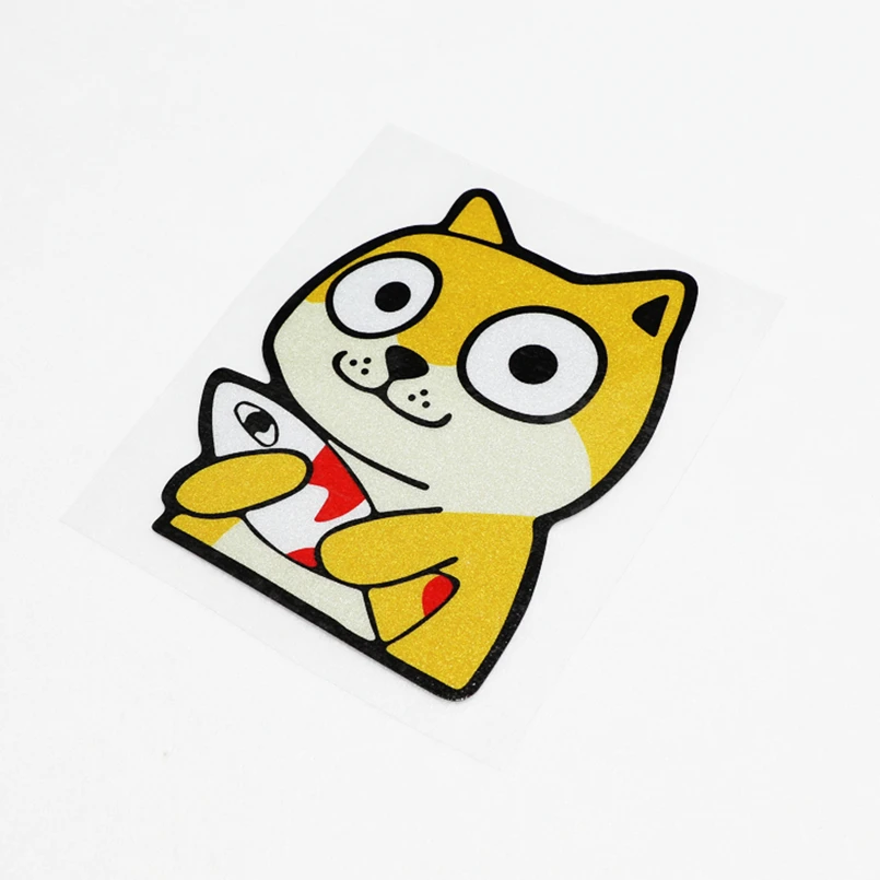 Car Styling Vinyl Decal Cartoon Cat Hug Frightened Fish Funny Motorcycle Sticker 12x9.1cm
Car Styling Vinyl Decal Cartoon Cat Hug Frightened Fish Funny Motorcycle Sticker 12x9.1cm