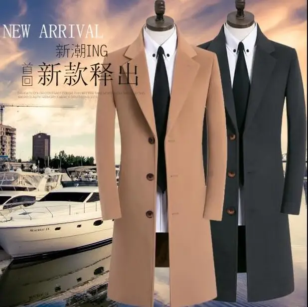 Single-breasted casual woolen coat men long trench coats long sleeves overcoat mens cashmere coat casaco masculino england n4224
Single-breasted casual woolen coat men long trench coats long sleeves overcoat mens cashmere coat casaco masculino england n4224