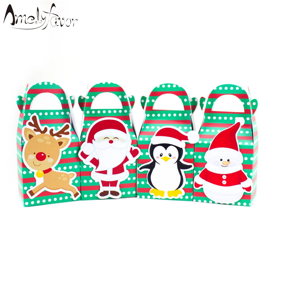 Christmas Theme Favor Box Santa Claus Pigeon Snowman Candy Gift Box Cupcake Box Christmas Decoration Party Container Supplies
Christmas Theme Favor Box Santa Claus Pigeon Snowman Candy Gift Box Cupcake Box Christmas Decoration Party Container Supplies