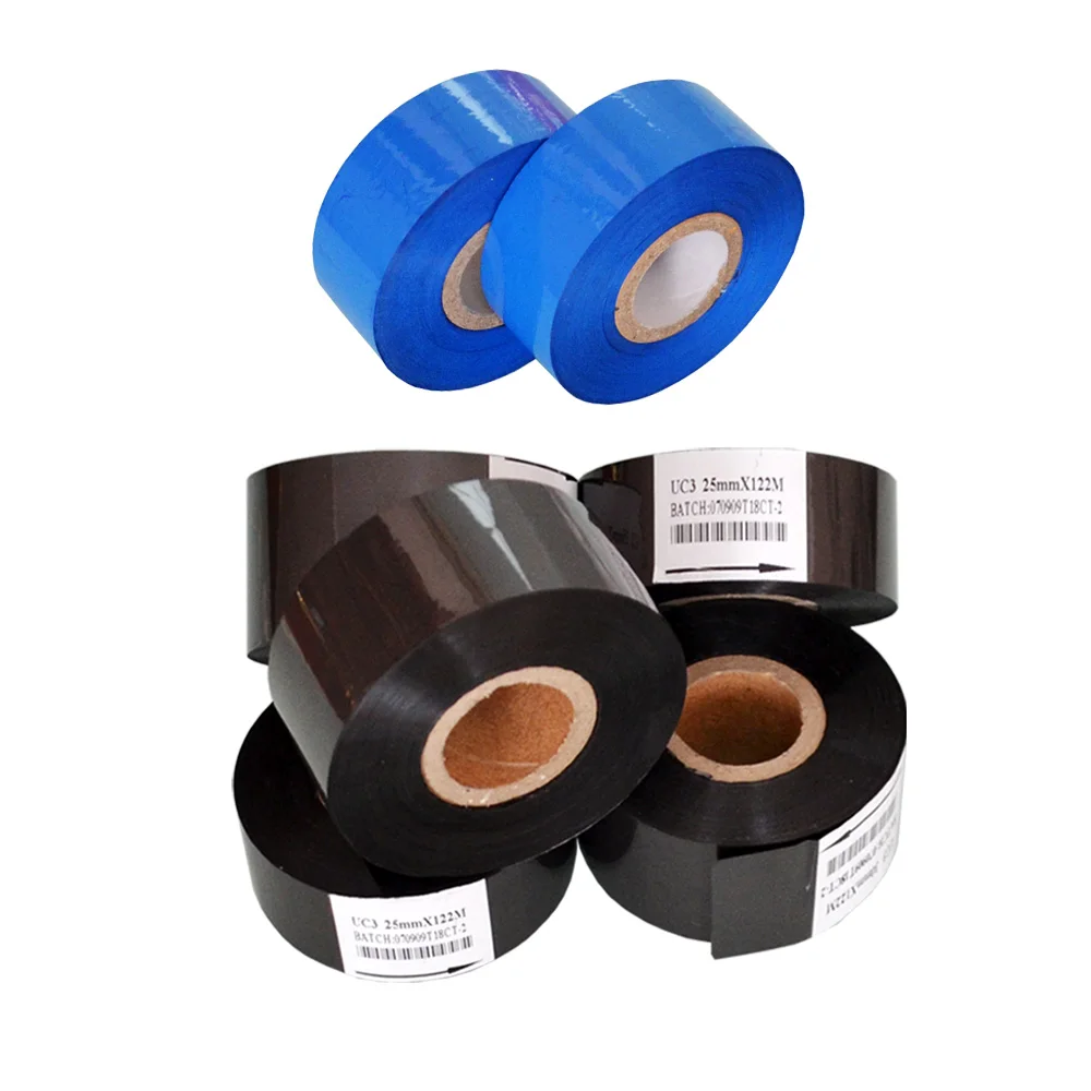 Width 30mm length 100m ink stamp machine ink printing rolls for packing plastic bags
Width 30mm length 100m ink stamp machine ink printing rolls for packing plastic bags