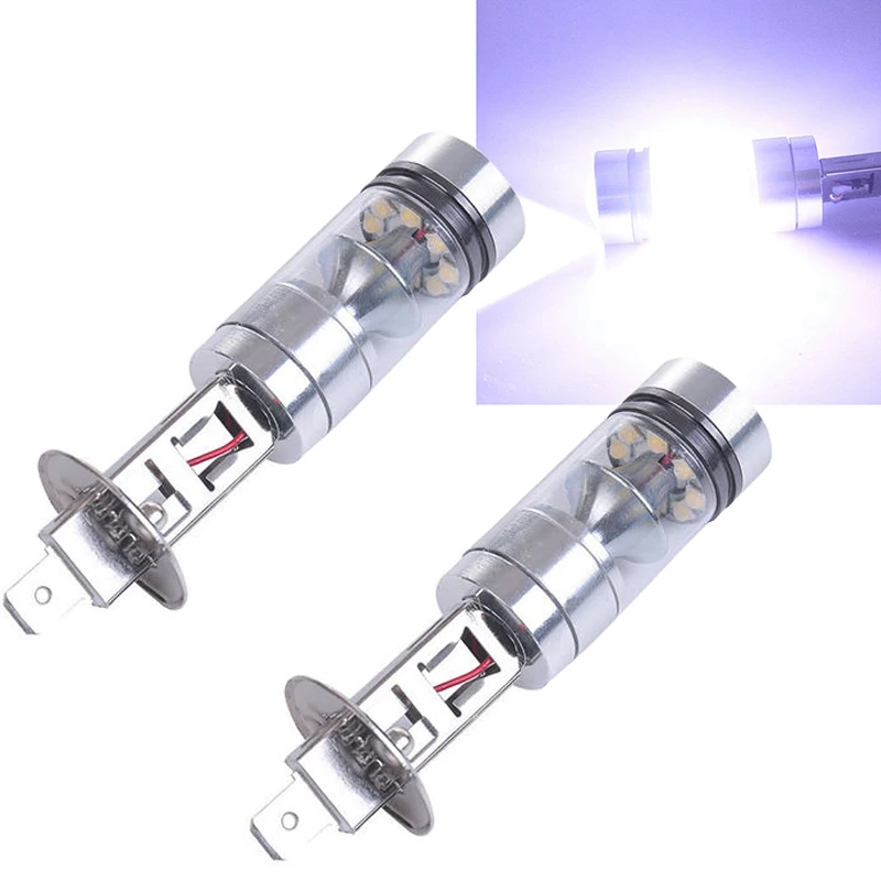 JX-LCLYL 2pcs H1 100W LED Canbus Error Free Fog DRL Driving Light Headlight Bulb White
JX-LCLYL 2pcs H1 100W LED Canbus Error Free Fog DRL Driving Light Headlight Bulb White