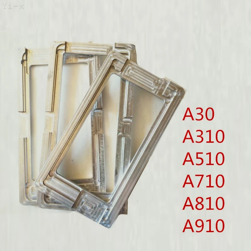 

LCD стекло OCA выравнивание клея плесень алюминиевая форма для Samsung A30 A310 A510 A710 A810 A910