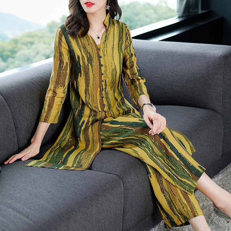 Striped Retro Womens Two Piece Sets 2019 Vintage Women 2 Piece Set Top And Pants Ensemble Femme Deux Pieces Conjunto Feminino
Striped Retro Womens Two Piece Sets 2019 Vintage Women 2 Piece Set Top And Pants Ensemble Femme Deux Pieces Conjunto Feminino