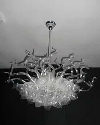 Modern Home Decorations Living Room White Clear Glass Led Chandelier Style Hand Blown Glass Art Chandelier Light
Modern Home Decorations Living Room White Clear Glass Led Chandelier Style Hand Blown Glass Art Chandelier Light