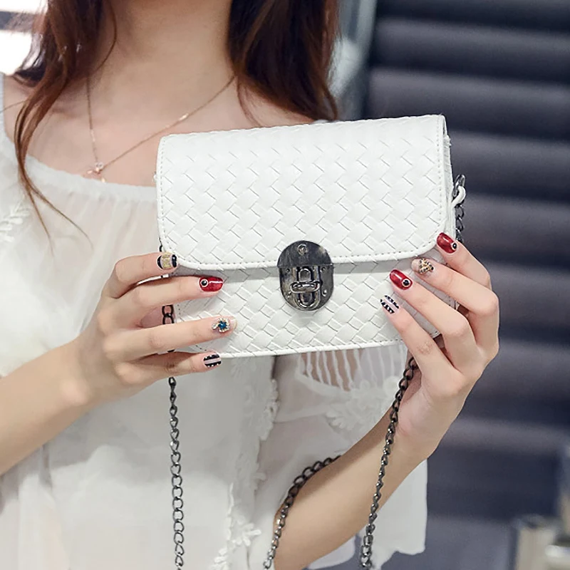 Chain Handbags Tide Small Square Package Fashion Woman Shoulder Bag Han Edition Messenger Bag White
Chain Handbags Tide Small Square Package Fashion Woman Shoulder Bag Han Edition Messenger Bag White