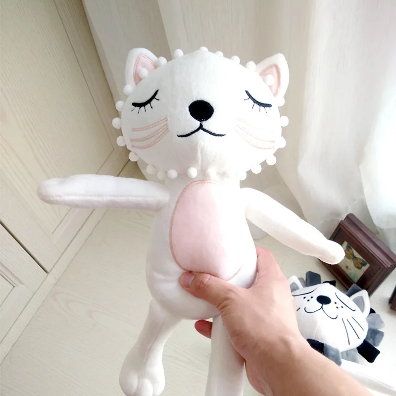 Supersoft детские животного Лев плюшевые рука кукол игрушки для Kifds Cat Куклы Детские