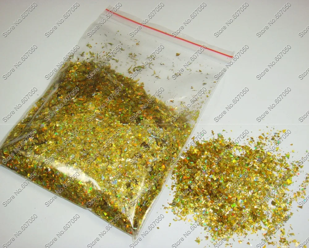 50g/bag x Laser Gold Dazzling Irregular Paillette Spangles Shape for Nail Art Decoration -Free Shipping Wholesale
50g/bag x Laser Gold Dazzling Irregular Paillette Spangles Shape for Nail Art Decoration -Free Shipping Wholesale