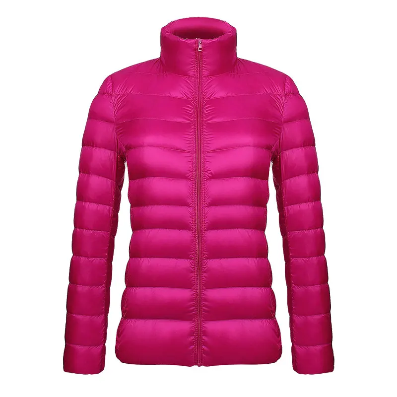 Top Quality Brand Ladies Short Winter Autumn Overcoat Women Ultra Light 90% White Duck Down Coat With Bag ladies' Jackets
Top Quality Brand Ladies Short Winter Autumn Overcoat Women Ultra Light 90% White Duck Down Coat With Bag ladies' Jackets