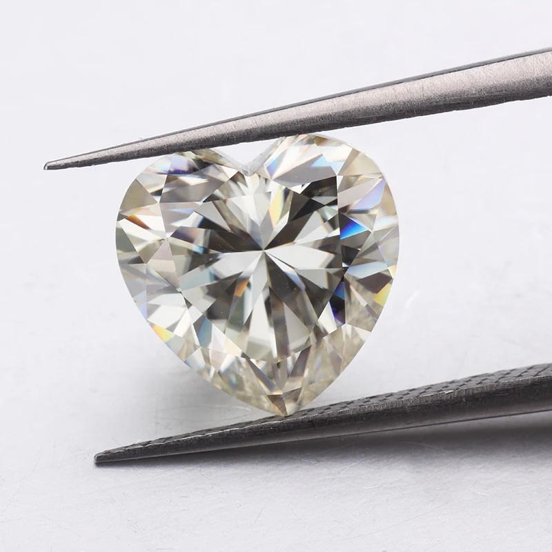 Cheestar Gems Loose moissanites stone IJ color Heart shape 11*11mm 4ct Moissanites gemstones High quality
Cheestar Gems Loose moissanites stone IJ color Heart shape 11*11mm 4ct Moissanites gemstones High quality