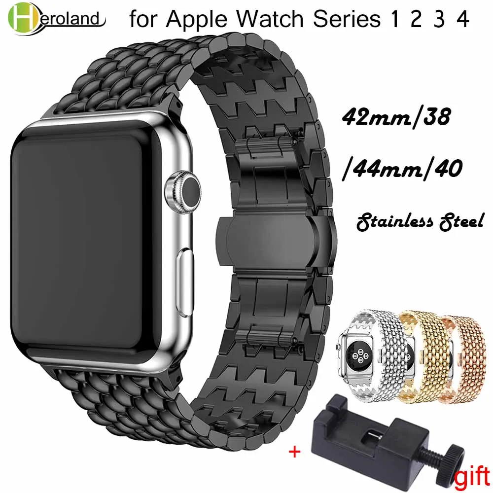 Metal Business style Watchband strap For Apple Watch Band 40mm 44mm 38mm 42mm iWatch series SE 6 5 4 3 Stainless Steel Wristband
Metal Business style Watchband strap For Apple Watch Band 40mm 44mm 38mm 42mm iWatch series SE 6 5 4 3 Stainless Steel Wristband