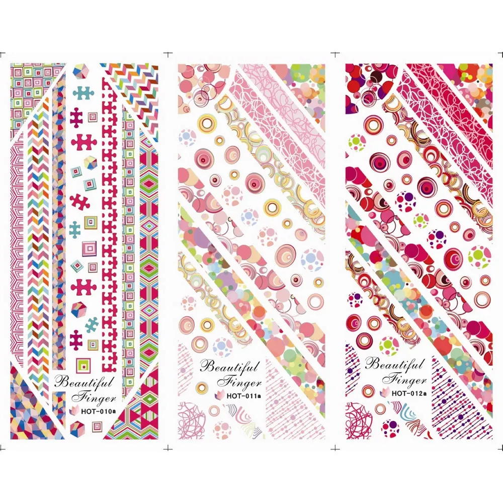 3PCS/LOT NAIL ART TATTOOS STICKER WATER SLIDER DECAL FULL COVER ROUND SPOT BUBBLE THREAD BLOCK SHAPE LACE SWIRL HOT10-12
3PCS/LOT NAIL ART TATTOOS STICKER WATER SLIDER DECAL FULL COVER ROUND SPOT BUBBLE THREAD BLOCK SHAPE LACE SWIRL HOT10-12