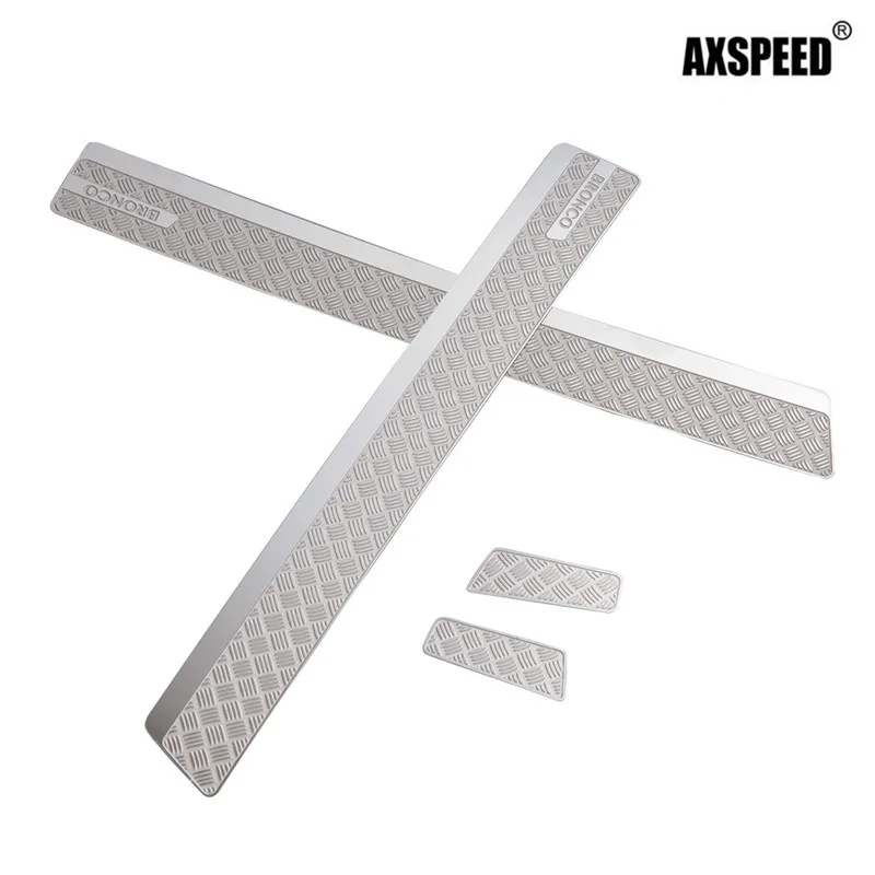 AXSPEED Steel Protector Board Side Skirt Guard Ford for TRX-4 1/10 RC Rock Crawler Car Upgrades Parts
AXSPEED Steel Protector Board Side Skirt Guard Ford for TRX-4 1/10 RC Rock Crawler Car Upgrades Parts