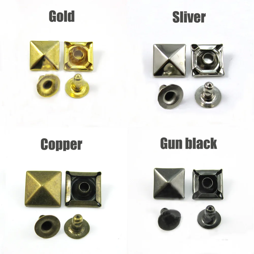Mix Color Free Shipping 100pcs/lot 10mm Pyramid Rivet Stud Leathercraft Accessories Collision Nail Metal Spike Rock
Mix Color Free Shipping 100pcs/lot 10mm Pyramid Rivet Stud Leathercraft Accessories Collision Nail Metal Spike Rock