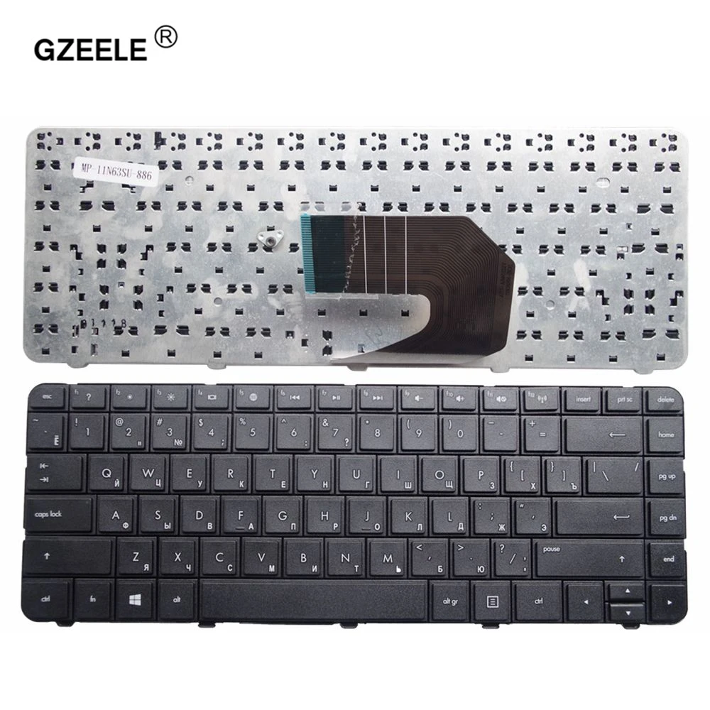 Клавиатура GZEELE для ноутбука HP compaq presario Cq43 Cq57 CQ58 Русская раскладка|keyboard for hp|russian
