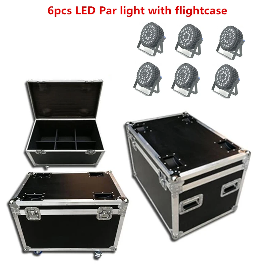 6X led Par огни с flightcase 24x18W RGBWA UV 6in1 LED dmx свет для профессиональных сценических освещения dj wash light
6X led Par огни с flightcase 24x18W RGBWA UV 6in1 LED dmx свет для профессиональных сценических освещения dj wash light