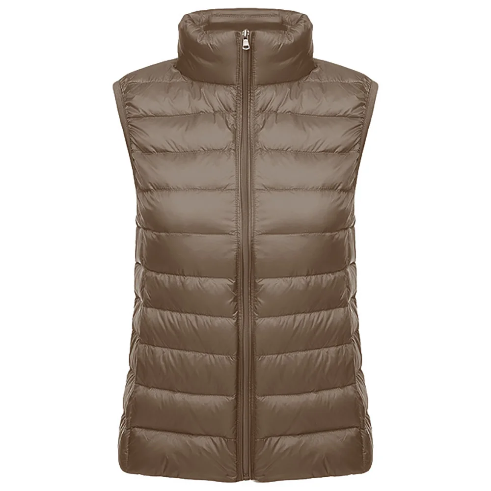 2019 Winter Vest Women Sleeveless Coat Ultra Light White Duck Down Vest Female Slim Vest Brand Women's Windproof Warm Waistcoat
2019 Winter Vest Women Sleeveless Coat Ultra Light White Duck Down Vest Female Slim Vest Brand Women's Windproof Warm Waistcoat