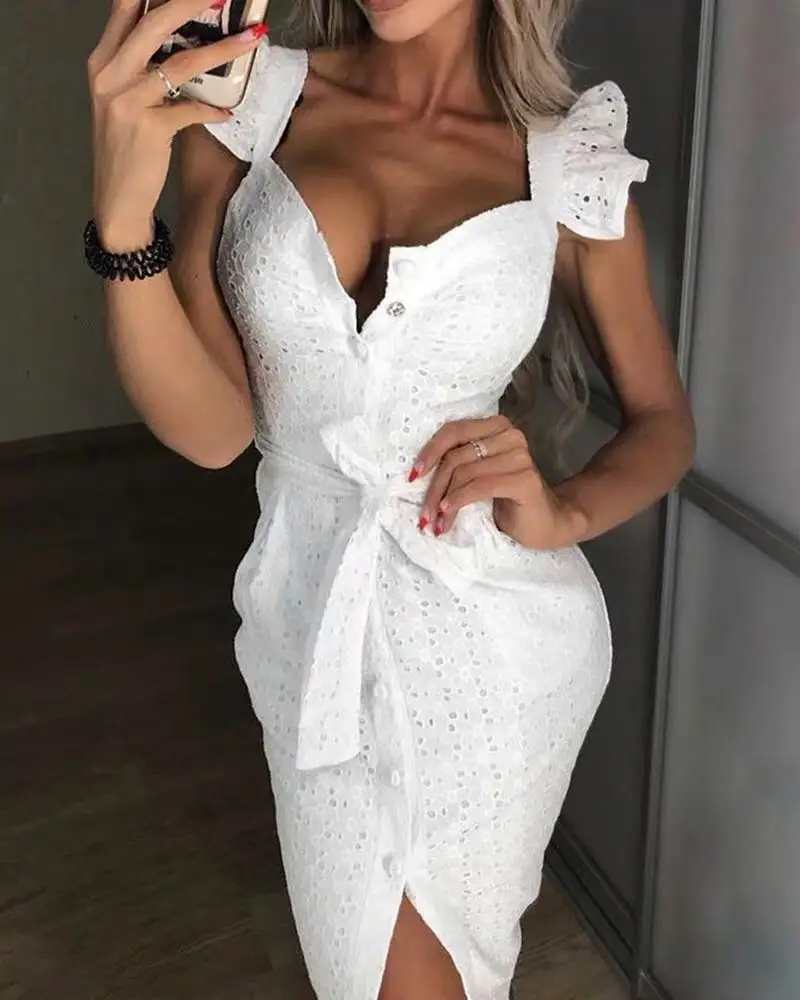 2019 New Sale Dress Vadim Ukraine Summer Dress Square Collar Embroidered Slim Sexy Bag Hip Solid Color Lotus Leaf Sleeves Women
2019 New Sale Dress Vadim Ukraine Summer Dress Square Collar Embroidered Slim Sexy Bag Hip Solid Color Lotus Leaf Sleeves Women