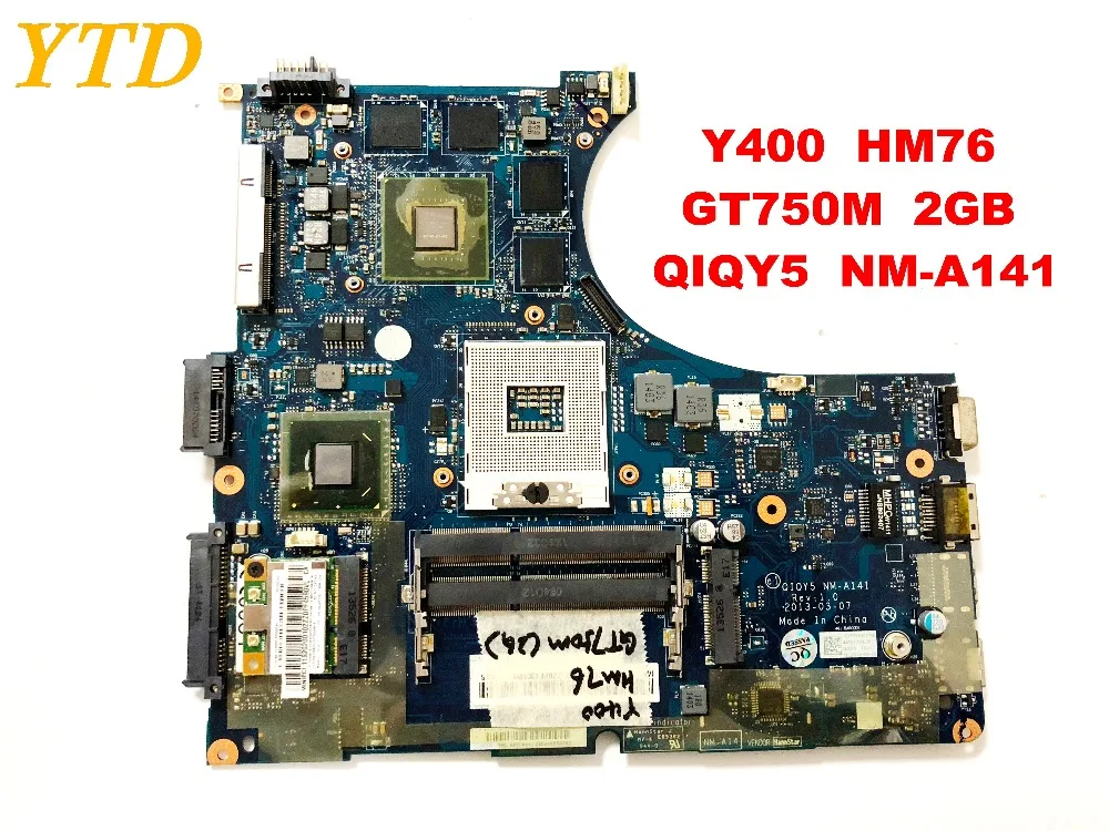 Original for Lenovo Y400 laptop motherboard Y400 HM76 GT750M 2GB QIQY5 NM-A141 tested good free shipping
Original for Lenovo Y400 laptop motherboard Y400 HM76 GT750M 2GB QIQY5 NM-A141 tested good free shipping