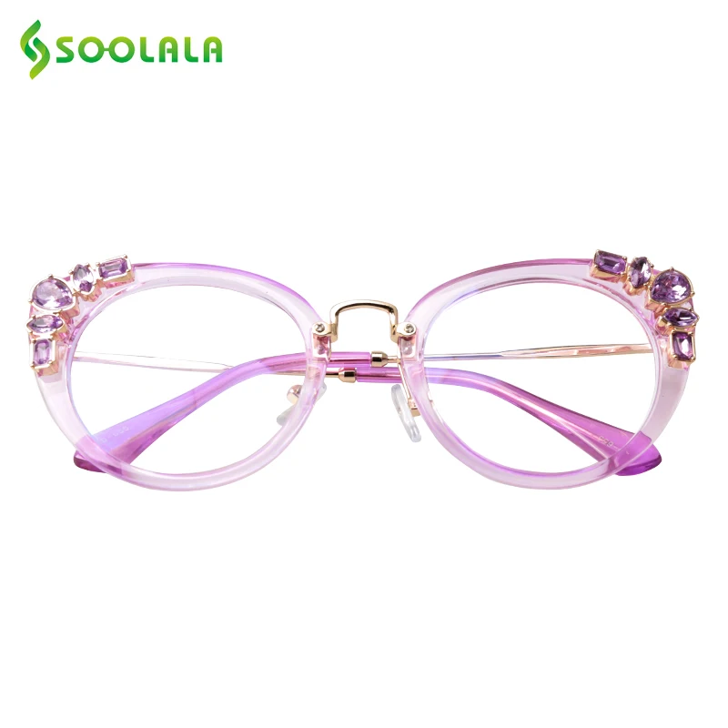 SOOLALA Cat Eye Anti Blue Light Blocking Filter Glasses With Rhinestone Anti Glare Computer Glasses Blue Light Woman
SOOLALA Cat Eye Anti Blue Light Blocking Filter Glasses With Rhinestone Anti Glare Computer Glasses Blue Light Woman