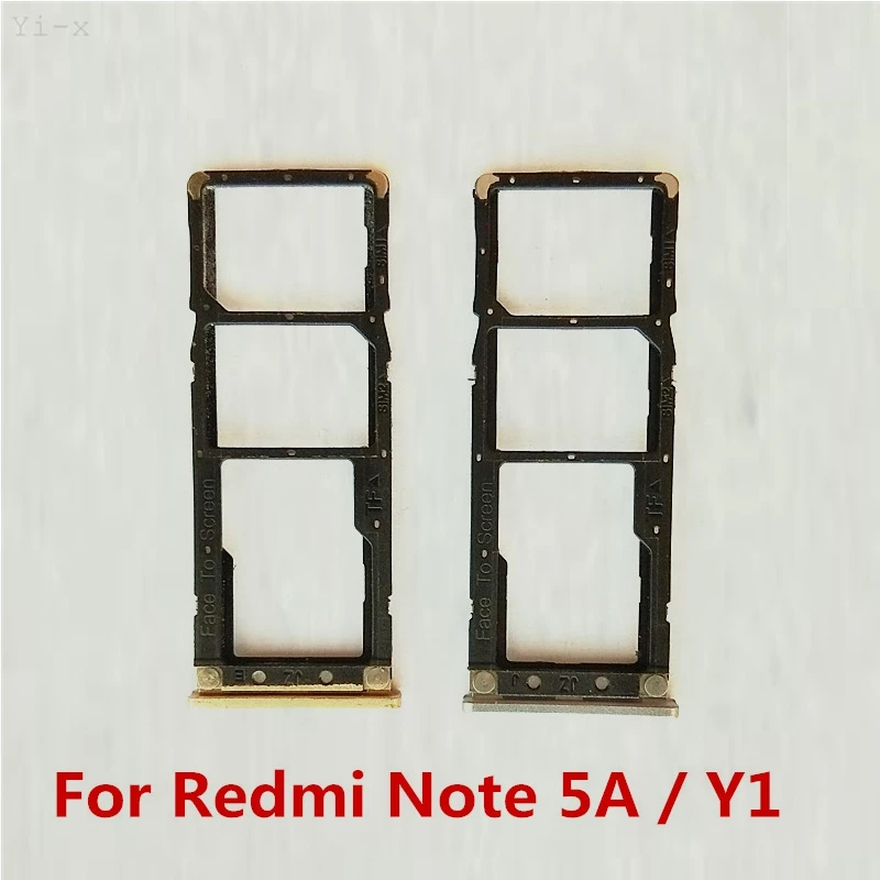 SIM Card Hplder For Xiaomi Redmi Note 5A SIM Card Tray Micro SD Card Holder Slot Adapter Replacement Parts
SIM Card Hplder For Xiaomi Redmi Note 5A SIM Card Tray Micro SD Card Holder Slot Adapter Replacement Parts