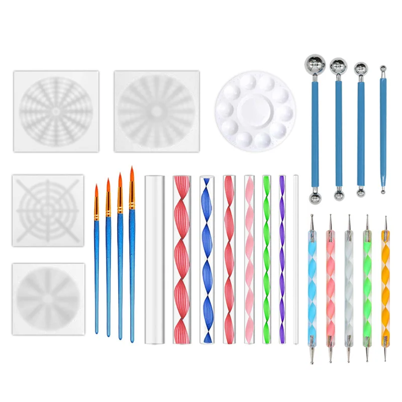 Dotting Pen Pottery Ceramics Statue Carving Embossing Tool Pottery Clay Sculpting Ball Stylus Set DIY Mandala Painting Nail Stam
Dotting Pen Pottery Ceramics Statue Carving Embossing Tool Pottery Clay Sculpting Ball Stylus Set DIY Mandala Painting Nail Stam