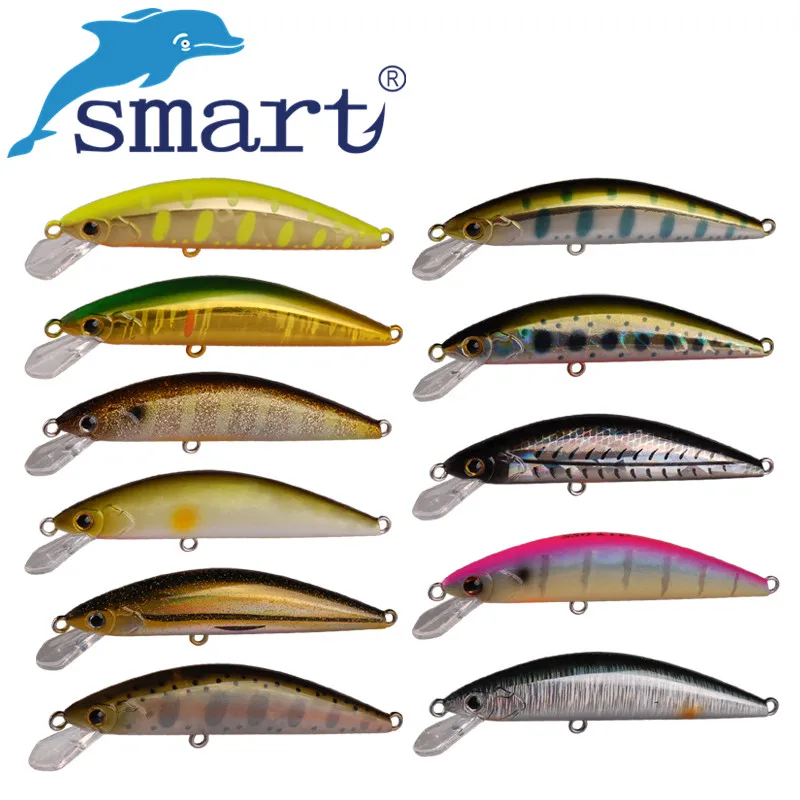 SMART Sinking Minnow Bait 65mm/5g Hard Fishing Lure VMC Hook Isca Artificial Para Pesca Leurre Souple Peche Wobblers
SMART Sinking Minnow Bait 65mm/5g Hard Fishing Lure VMC Hook Isca Artificial Para Pesca Leurre Souple Peche Wobblers