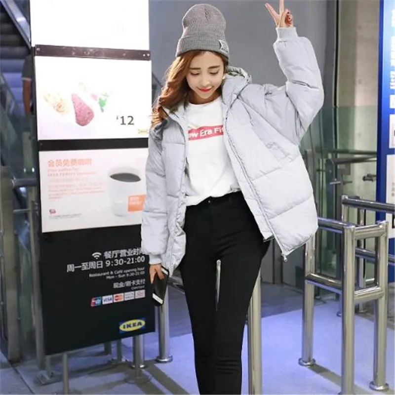 2018 Winter Women Cotton Coat Fashion Female Hooded High-quality Down Cotton Thick Outerwear Student Loose Short Jacket F0006
2018 Winter Women Cotton Coat Fashion Female Hooded High-quality Down Cotton Thick Outerwear Student Loose Short Jacket F0006