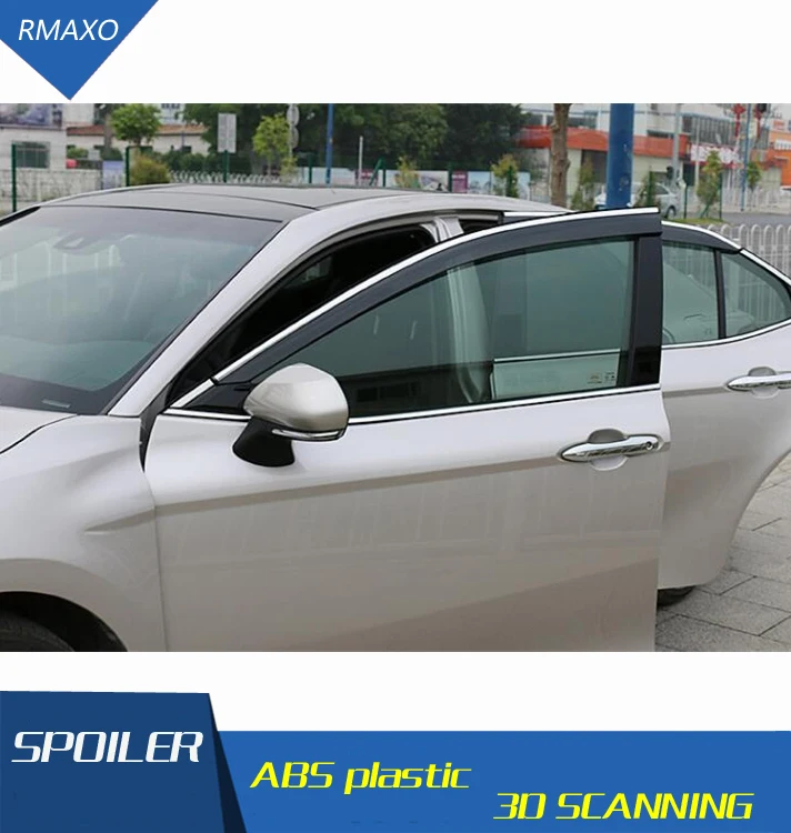 Пластиковые вентиляционные козырьки для TOYOTA Camry, защита от солнца и дождя, 4 шт./компл. 2018
Пластиковые вентиляционные козырьки для TOYOTA Camry, защита от солнца и дождя, 4 шт./компл. 2018