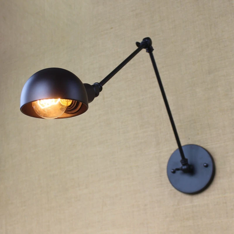 E27 Base Retro Loft Industrial LED Vintage Wall Lamp light Wall Sconce Adjustable Handle Metal Rustic Loft Light Sconce Fixtures
E27 Base Retro Loft Industrial LED Vintage Wall Lamp light Wall Sconce Adjustable Handle Metal Rustic Loft Light Sconce Fixtures