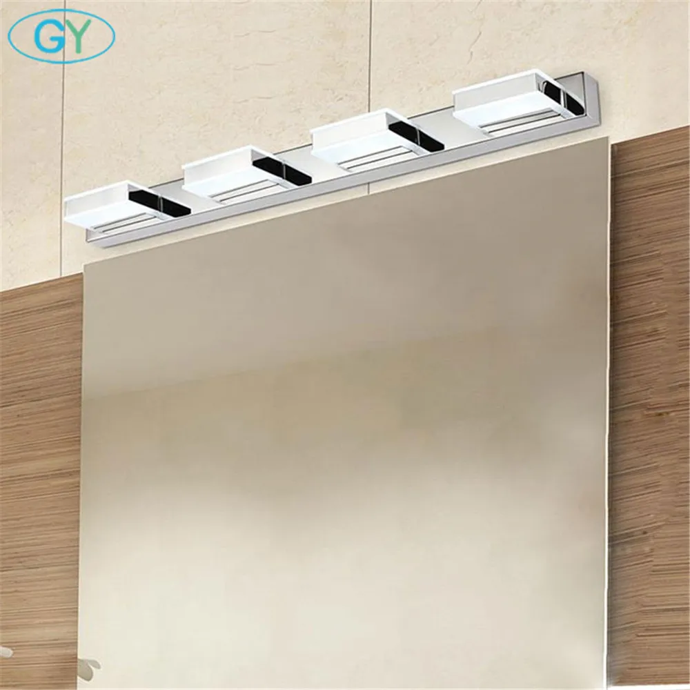 L16/35/50/68cm Mirror light led bathroom wall lamp modern chrome cabinet iluminacion led vanidad passpiegels luz de espejo luces
L16/35/50/68cm Mirror light led bathroom wall lamp modern chrome cabinet iluminacion led vanidad passpiegels luz de espejo luces