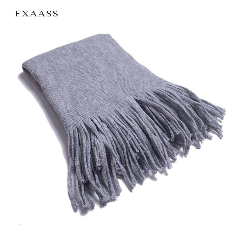FXAASS New Autumn Winter Solid Scarf for Ladies Shawl Fashion Women Tassel Cashmere Scarves Thicken Warm Wholesale Pashmina
FXAASS New Autumn Winter Solid Scarf for Ladies Shawl Fashion Women Tassel Cashmere Scarves Thicken Warm Wholesale Pashmina