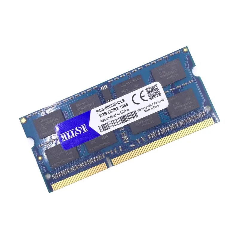 Оперативная память MLLSE ddr3 4 ГБ 2 8 1066 МГц pc3 8500 sdram ноутбук ОЗУ Гб ddr 3 4g 1066|sdram laptop|memory ram