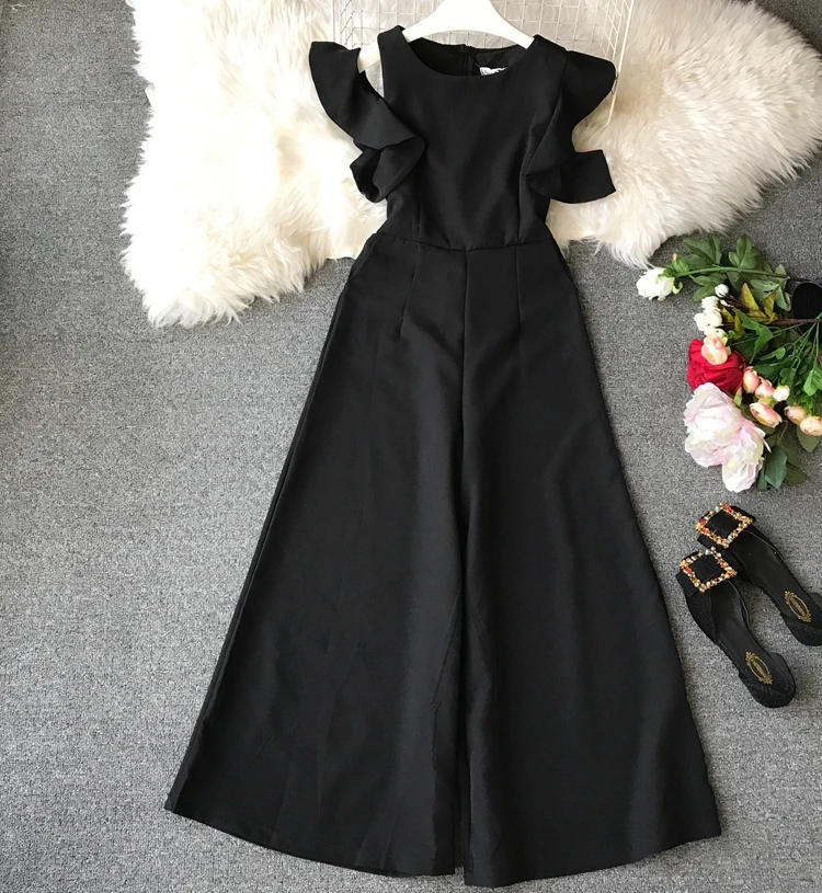 Fashion Casual Wide Leg Long Jumpsuit Women Off Shoulder Red Pockets Playsuit Female Summer Sexy Party Beach Romper Clubwear
Fashion Casual Wide Leg Long Jumpsuit Women Off Shoulder Red Pockets Playsuit Female Summer Sexy Party Beach Romper Clubwear