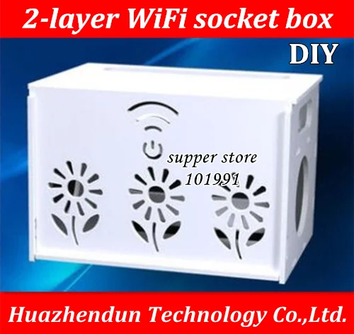DEBROGLIE 1PCS Wireless Wifi Router Storage Box Free Drilling Creative DIY Home Decoration Wall shelves 2-layer router box
DEBROGLIE 1PCS Wireless Wifi Router Storage Box Free Drilling Creative DIY Home Decoration Wall shelves 2-layer router box