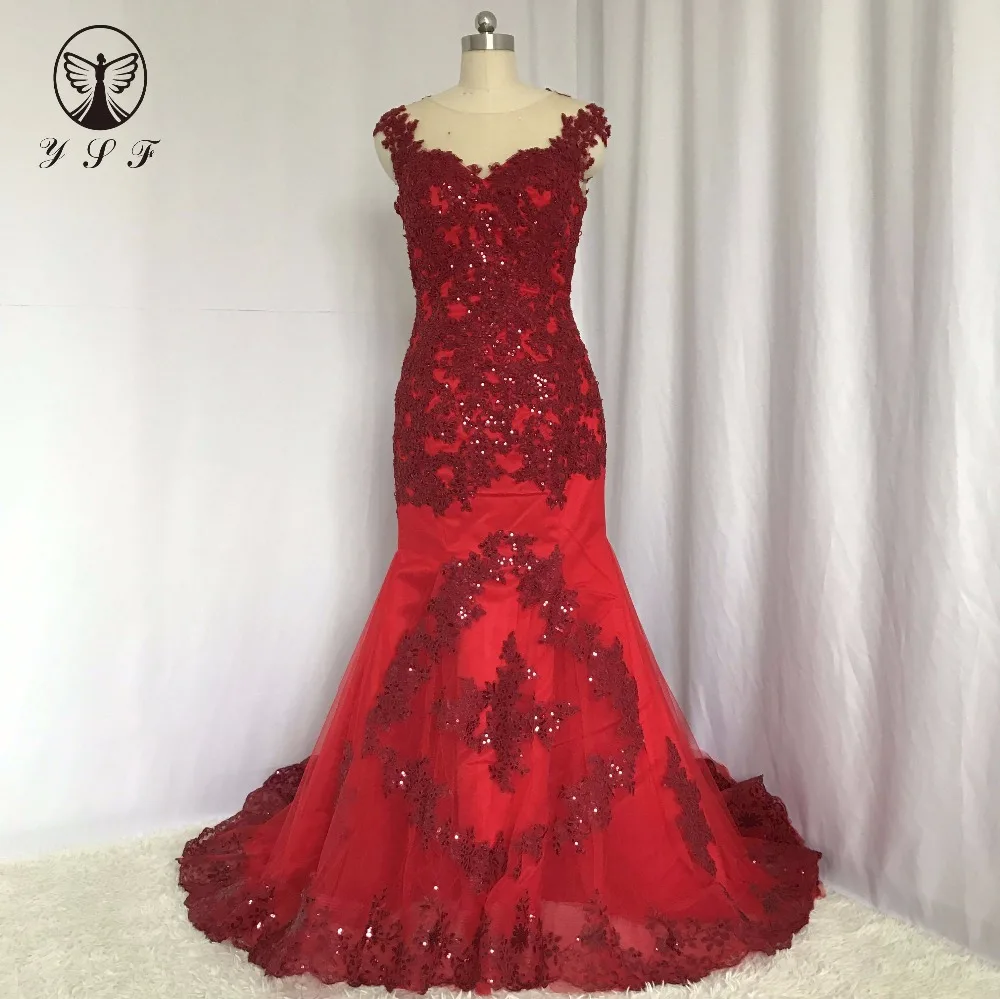 2018 Best Selling Burgundy O Neck Beaded Appliqued Lace Sleeveless Sheer Back Mermaid Evening Dresses
2018 Best Selling Burgundy O Neck Beaded Appliqued Lace Sleeveless Sheer Back Mermaid Evening Dresses